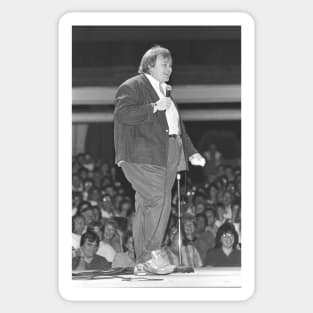 Louie Anderson BW Photograph Sticker